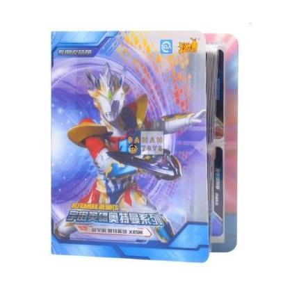 (BBT17) Album Kartu Ultraman Zero/Ultraman Blazar Buku Kolesksi Mainan Kartu Ultraman Z Original Tsu