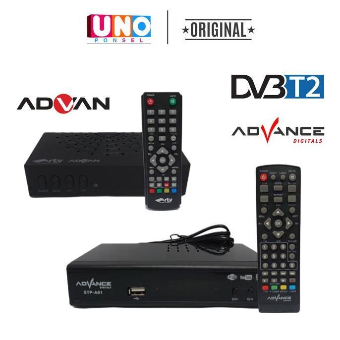 Advan Digipro Dv3 T2 Digital Tv Converter Set Top Box Receiver Tv
