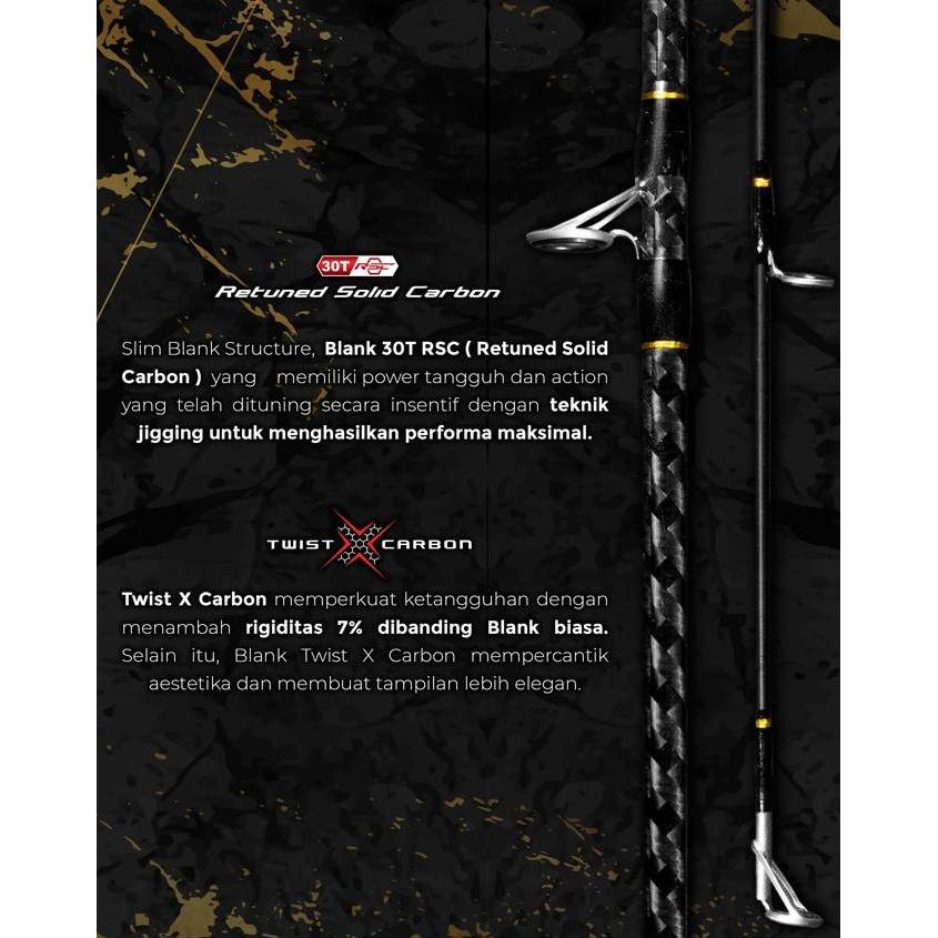 JORAN DAIDO TRISULA TERROR CARBON SOLID 180CM