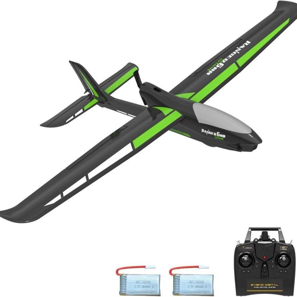 VOLANTEXRC RC Plane, 4CH Remote Control Glider Airplane RTF with 6-Axis Gyro,