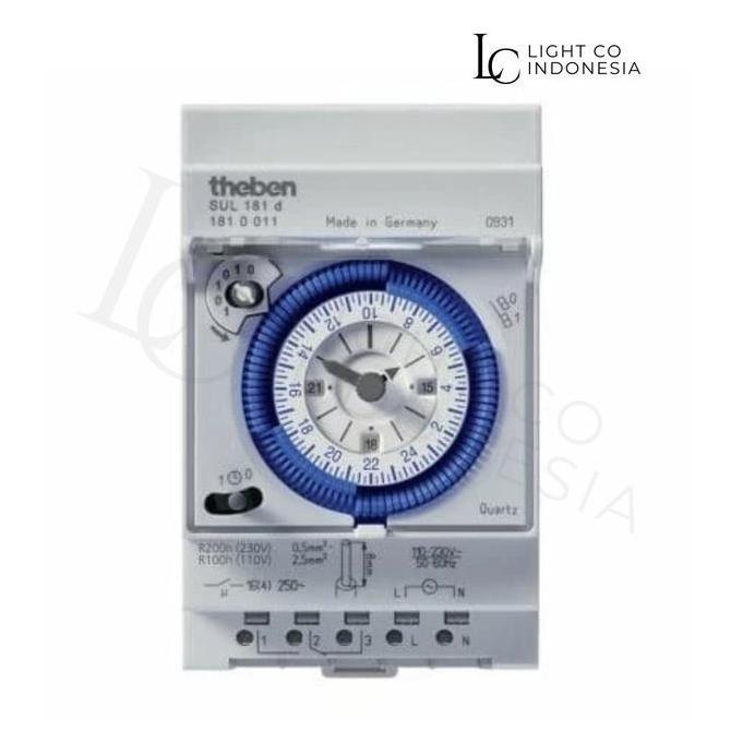 TIMER THEBEN SUL181D Original / Timer lampu / Timer pompa kolam