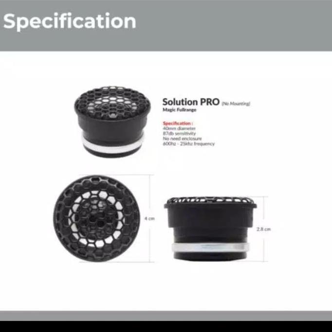 Grosir Tweeter Fullrange Cello 1.5Inch Solution Pro