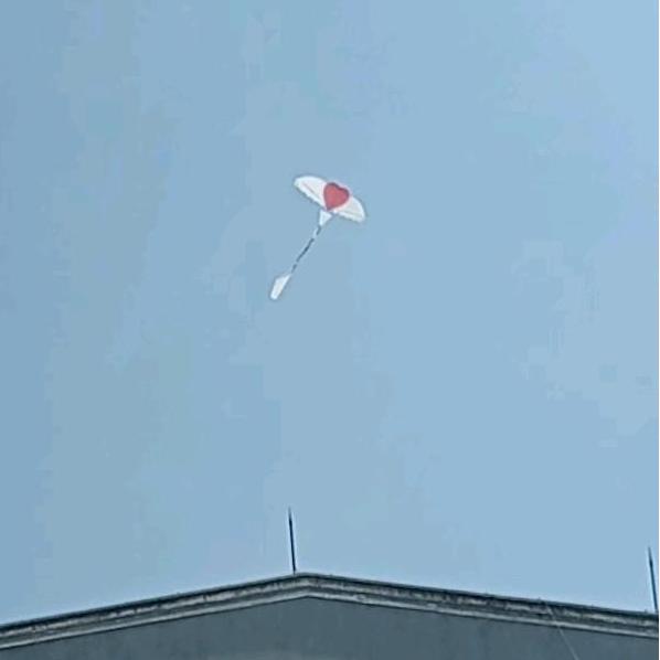 New- Layangan love love 1 meter