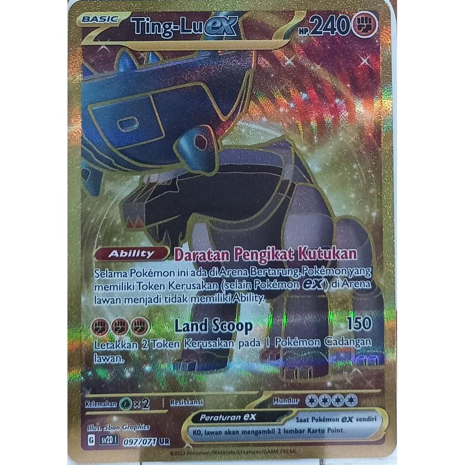 Ting-Lu ex UR Pokemon MURAH