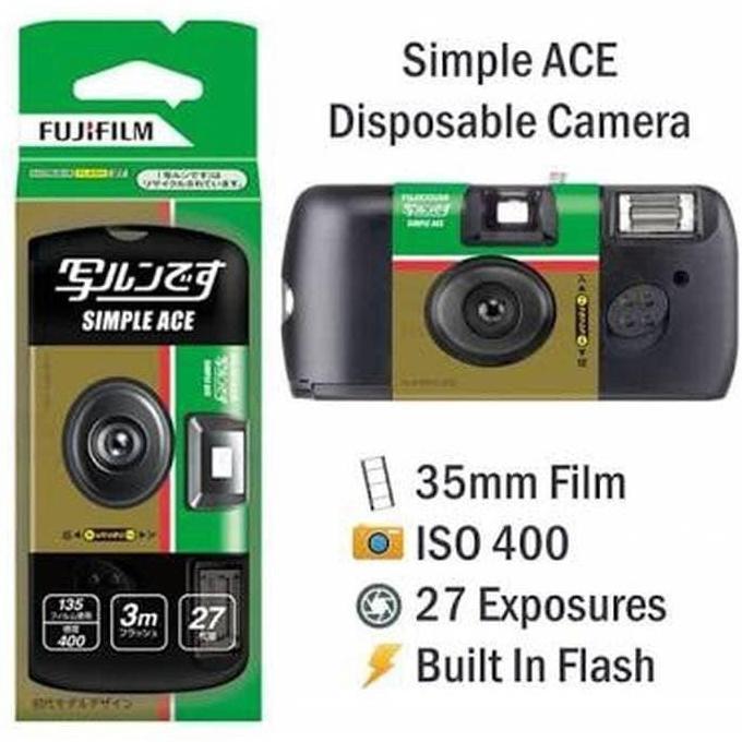 Fujifilm Fuji Film Disposable Camera Japan Iso 400 Kamera Instant