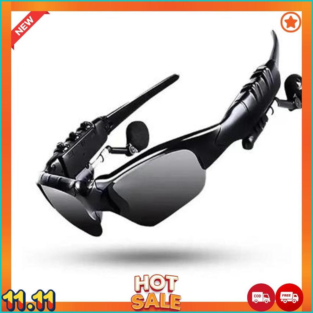 Kacamata Bluetooth Earphone Wireless / Kacamata Olahraga Cod  [A6]