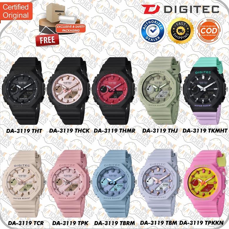 Jam Tangan DIGITEC DA-3119 / DA 3119 / DA3119 DG Watch ORIGINAL Jam Tangan