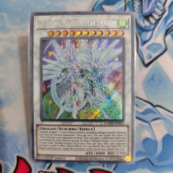 yugioh Shooting Majestic Star Dragon DAMA secret rare original BEST SELLER