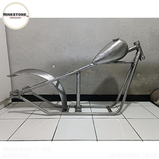 Terlaris Paket Hemat Rangka Frame Chopper,Tangki Peanut, Spakbor Belakang