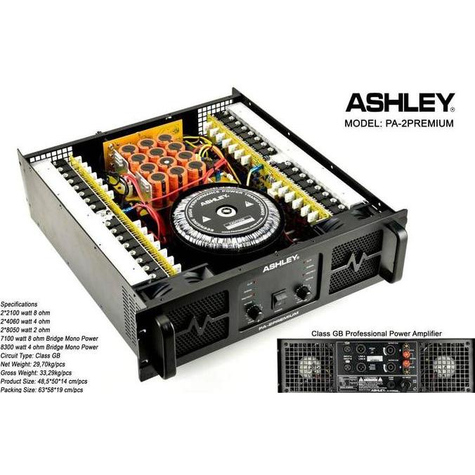 POWER AMPLIFIER ASHLEY PA2 PREMIUM PA2PREMIUM