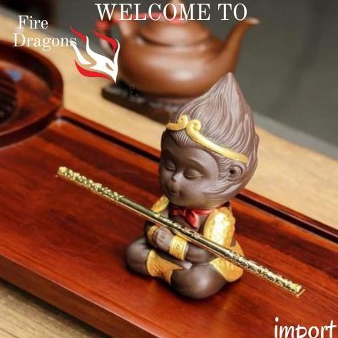 Patung Sun Go Kong Kera Sakti Miniatur Sun Wo Kong Emas Monkey King
