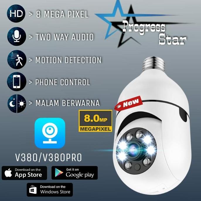 New Ip Cam Cctv Outdoor 8Mp Speed Dome V380 360 Derajat Ptz Wireless