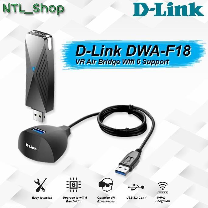 D-Link DWA-F18  VR Air Bridge Wifi 6 Support