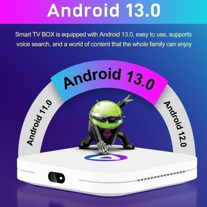 H96MAX M1 Android 13 RAM 4GB/32GB Android Tv Box RK3528 Bluetooth 4.0