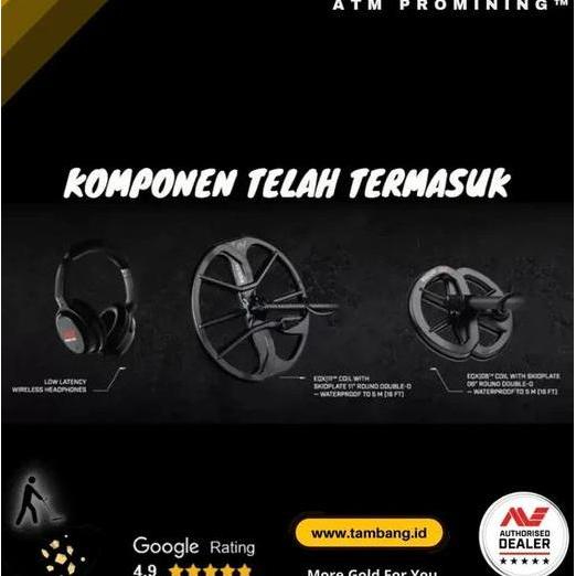 Equinox 900 - Detektor Emas - Minelab@Detektor.Id - 100% Ori