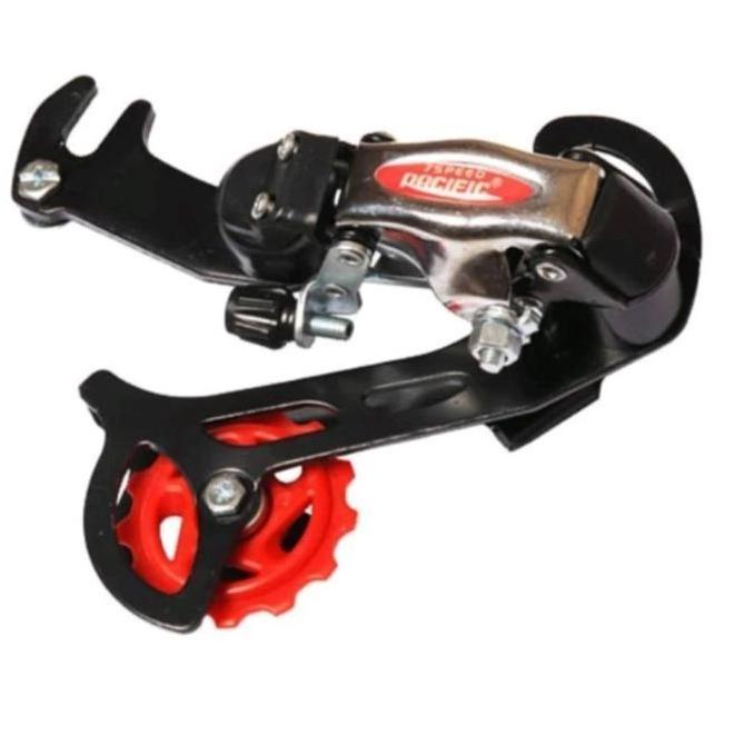RD Rear derailleur PACIFIC 6 7 speed 6speed 7speed jepit as SP-E301 sepeda mtb lipat roadbike jadul