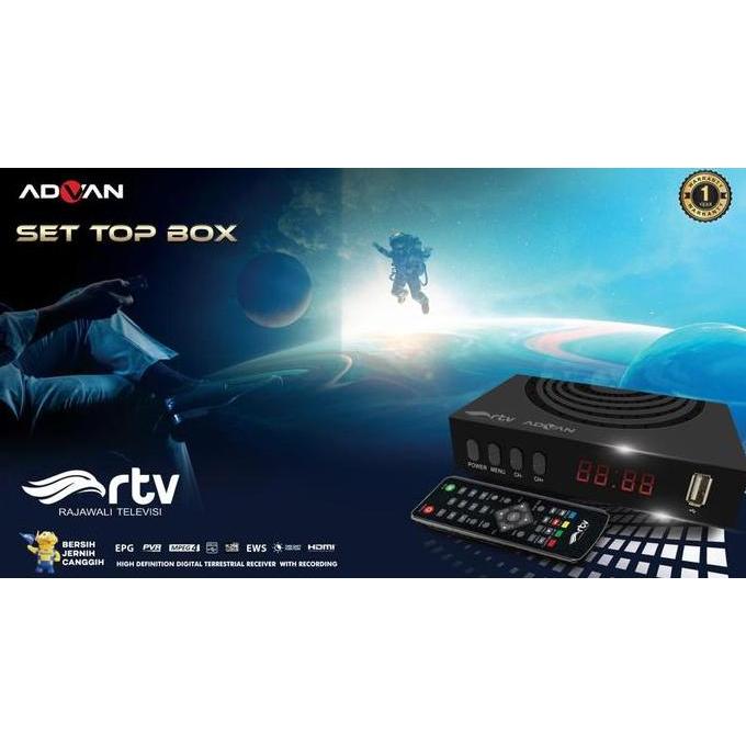 STB Set Top Box Advan Digipro TV Digital Full HD Original
