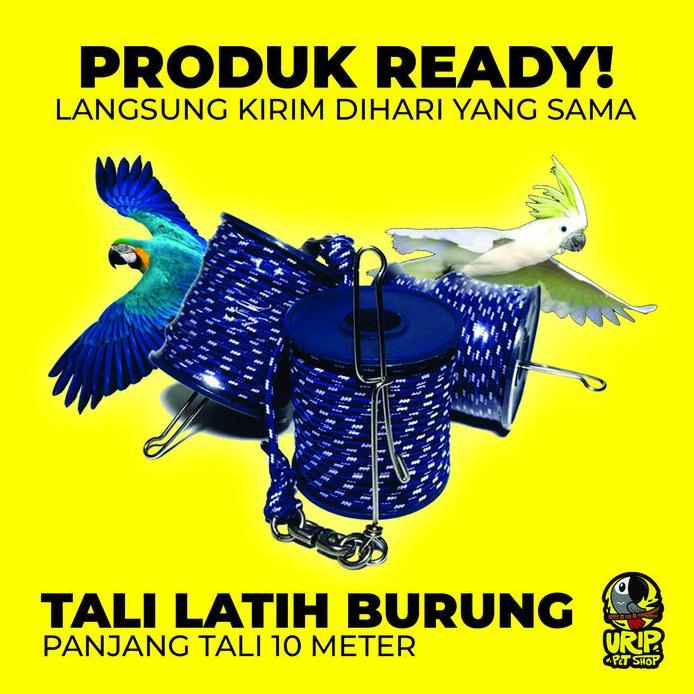 TALI UNTUK LATIH BURUNG MACAW AFGREY KAKATUA ANTI PUTUS