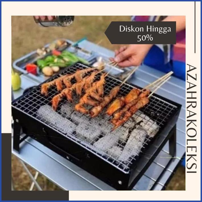 Promo Meriah Alat Pemanggang / Panggangan Portable / Pemanggang Sate Daging Alat Panggang Barbeque G