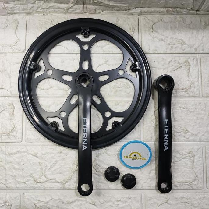 Crank 52T ETERNA Gir Gear Tengah 52 T Sepeda Lipat Seli Balap Fixie RB