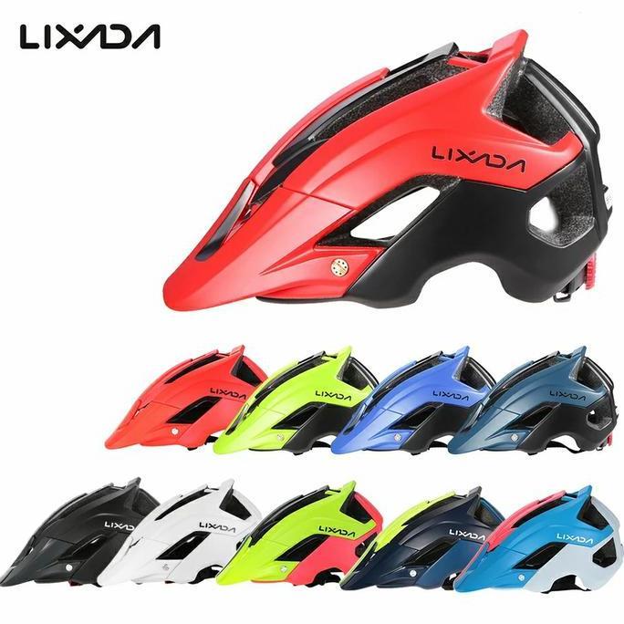Helm Olahraga Sepeda Gunung Lixada MTB Visor Outdoor