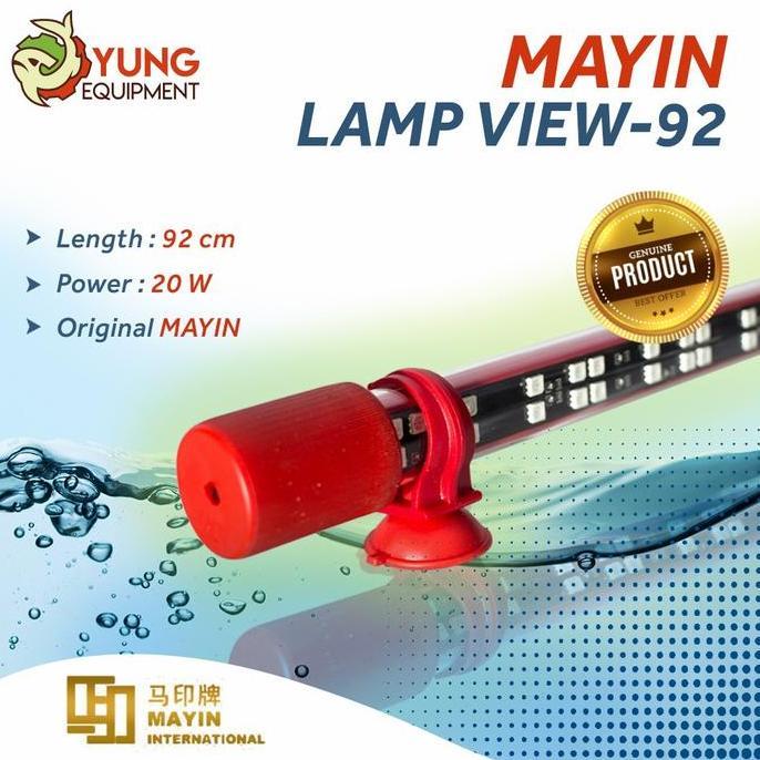 NEW Lampu led View Arowana Mayin International size 92cm