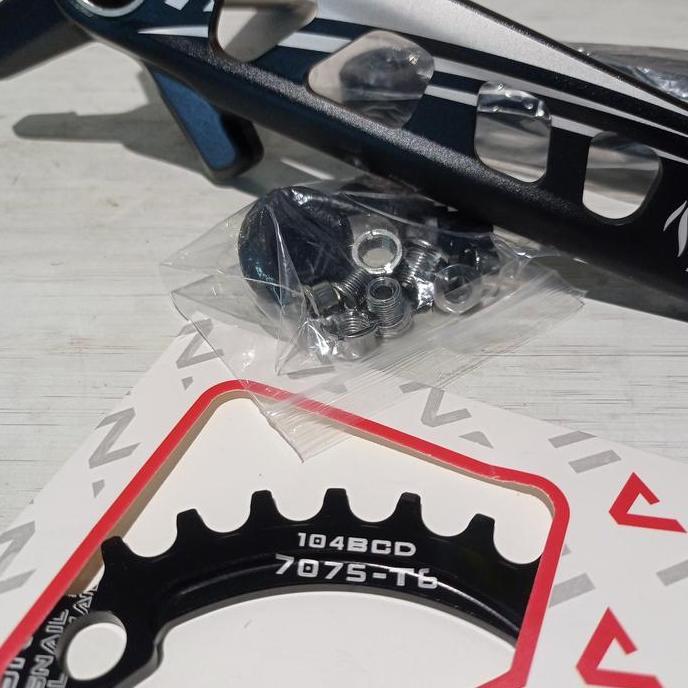 Crank sepeda Jiankun HT2 104bcd 170mm Import