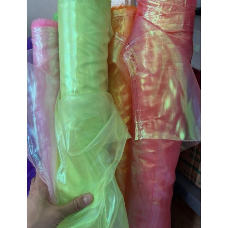 KAIN SUTERA 1000 WARNA/KILAP/KOTREKAN/KAIN EGI PELANGI BAHAN SABIKI IMPORT/KAIN SABIKI/KAIN LAPIS EG