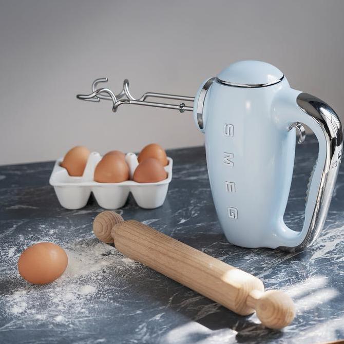 Grosir Smeg Hmf01 Hand Mixer - 50'S Retro Style Aesthetic