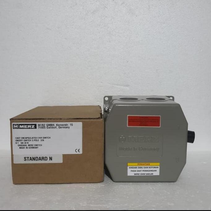 Promo COS/ Ohm Saklar 3 Pole 32A Merz Diskon