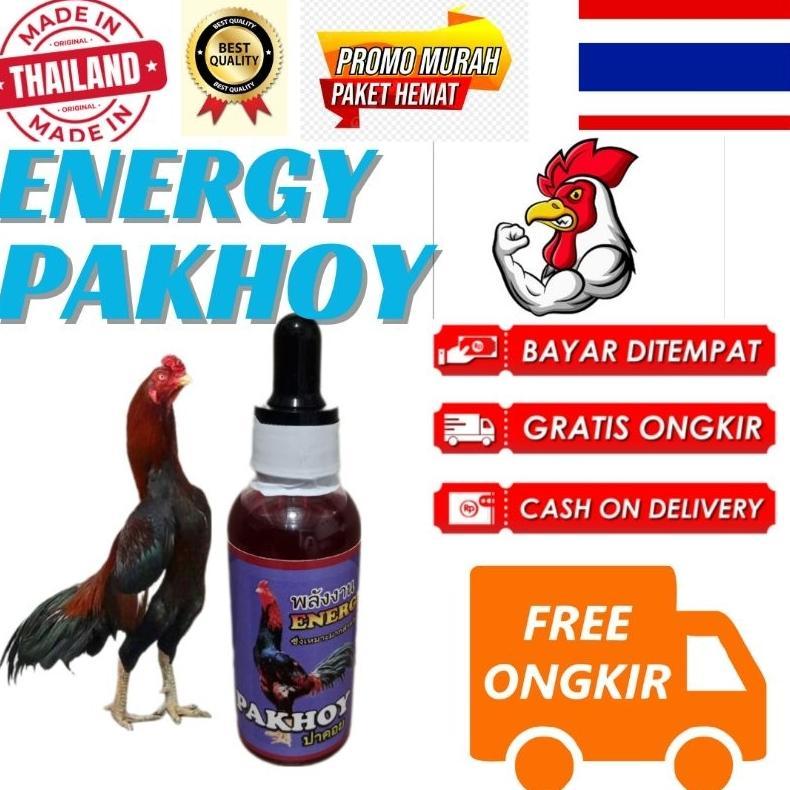 Energy Pakhoy Vitamin Untuk Ayam Laga Thailand