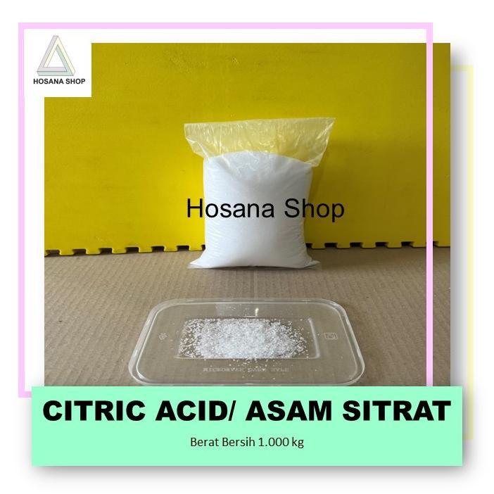 Citric Acid 25kg Untuk Pengawet Makanan Dan Pembersih