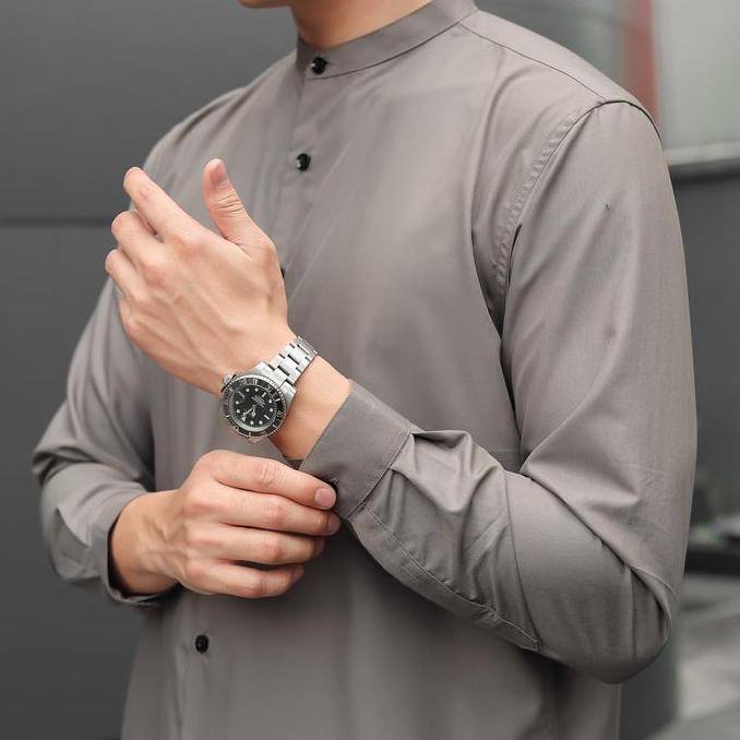 Adha Series GREY Koko Polos Terlaris