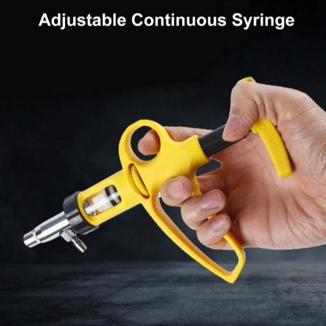 Suntikan Socorex 10 Ml Otomatis Hewan Ternak Domba, Kambing Dll