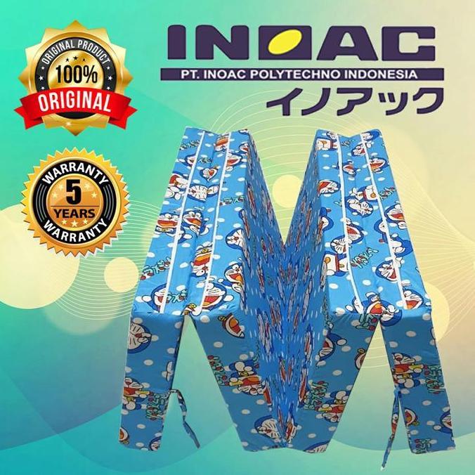 NEW KASUR BUSA LIPAT 4 INOAC 120 X 200 X 10 CM ORI