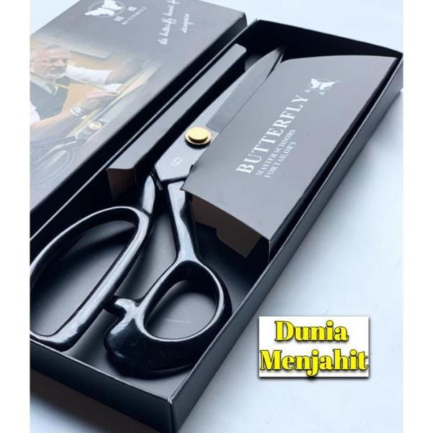 Gunting Kain Butterfly Hitam Gunting Baja 8 9 10