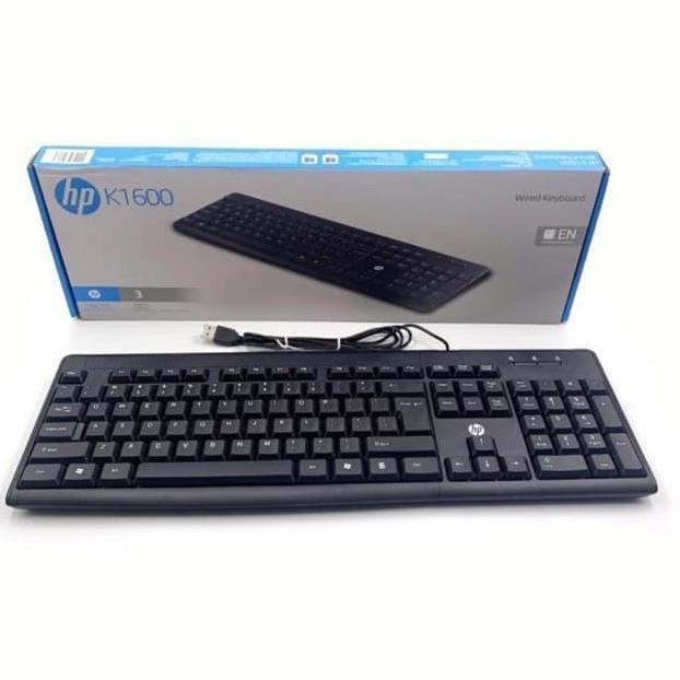 8Garasbek - Hp K16 Keyboard Wired Usb | Keyboard Kabel Hp K16 Original