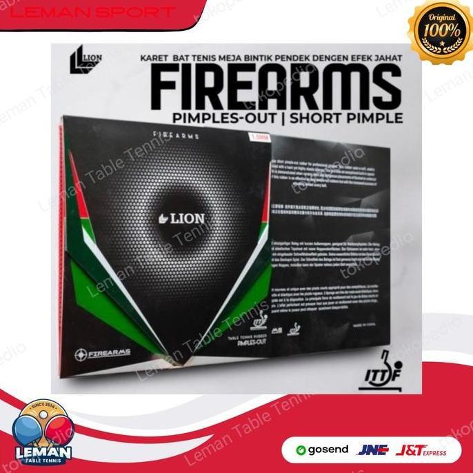HARGA DISC - Karet Bintik Firearms 1.5/1.8/2.0 MM / Karet Bet Pingpong / Tenis Meja