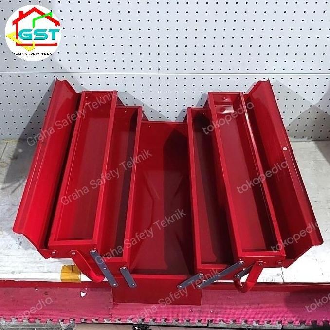 tool box besi 3 susun besar KENMASTER/ tools box