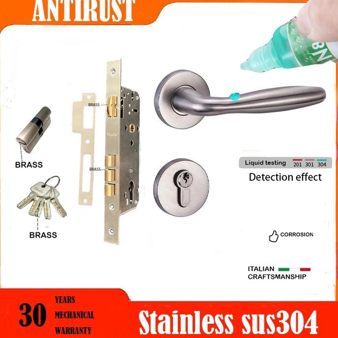 Gagang Pintu Terpisah /Handle Kunci Pintu /Tarikan Pintu Pisah /Pegangan Pintu Rumah kayu