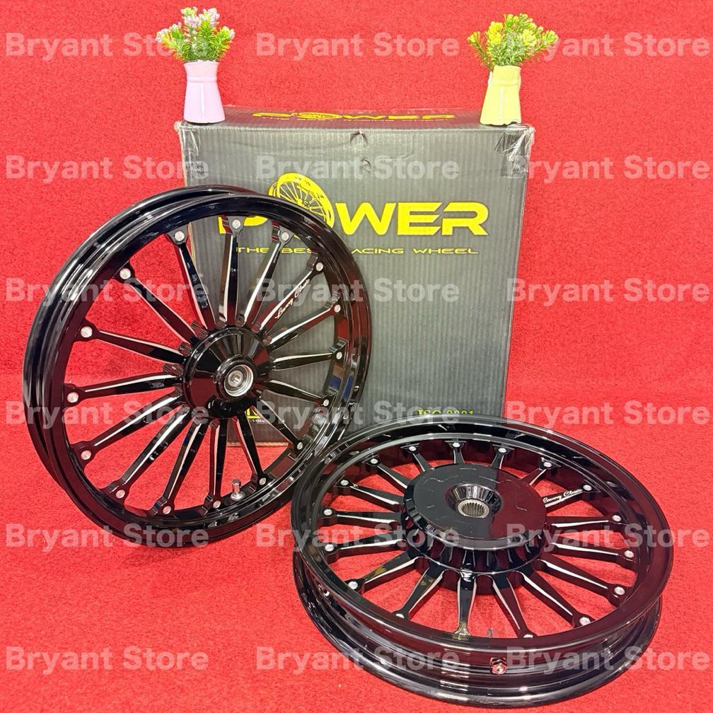 VELG POWER RACING ORIGINAL LUXURY CLASSIC PALANG 16 17 CNC 160x14 & 185x14 VARIO 110 125 150 160 ABS