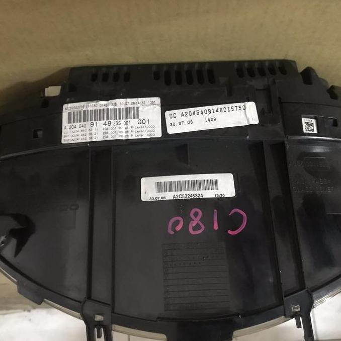 Speedometer second Mercedes Benz C180 C200 CGI 2010-2015 spedometer