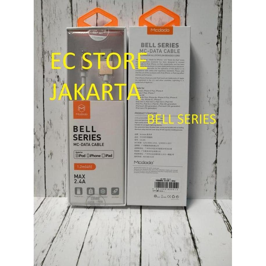 Kabel Mcdodo MFI 8 Pin Lightning Cable Data Fast Charging Cable