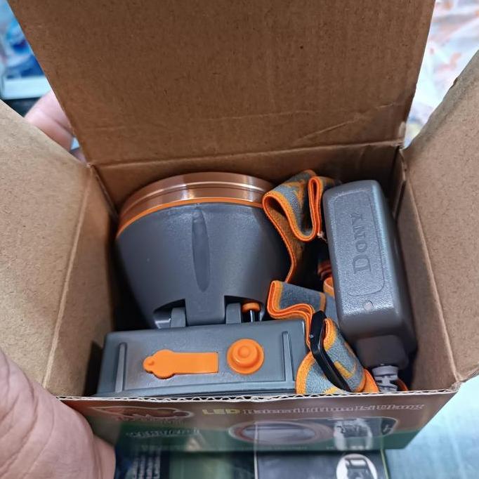 Miliki Senter Kepala Dony Kl-168 Headlamp Dony Kl 168