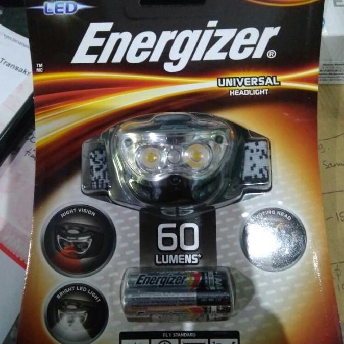 Terjangkau Senter Kepala Headlight Energizer 3 Led