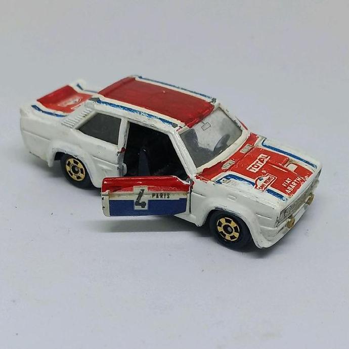 tomica foreign fiat 131 abarth rally f11 made in japan loose diecast (t)