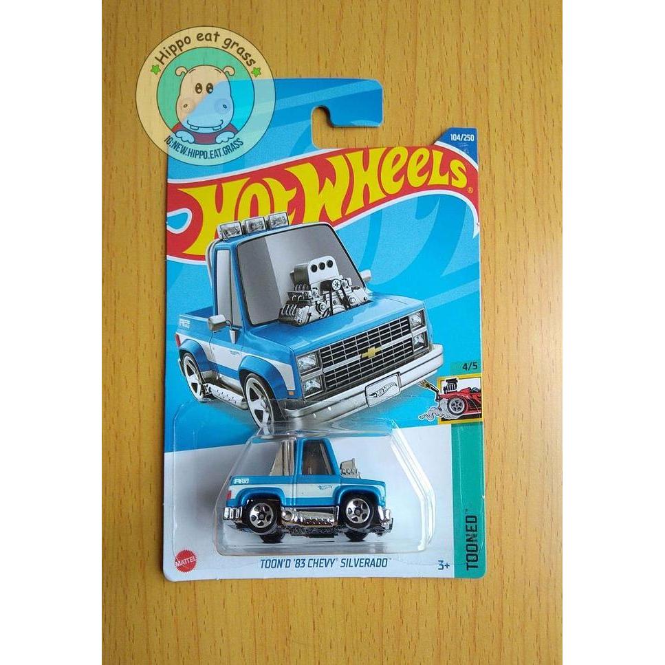 Hot Wheels Hotwheels Tooned 83 Chevy Silverado