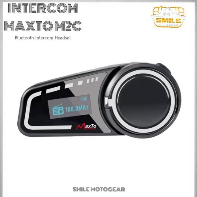 Maxto M2C Intercom Bluetooth Helm 6 Rider - Type M2C