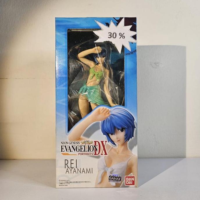 bandai figure neon genesis evangelion portraits dx rei ayanami green swimsuit