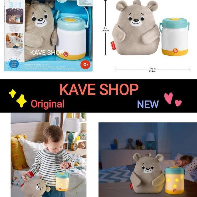 Baby Bear & Firefly Soother Fisher Price - Original - NEW